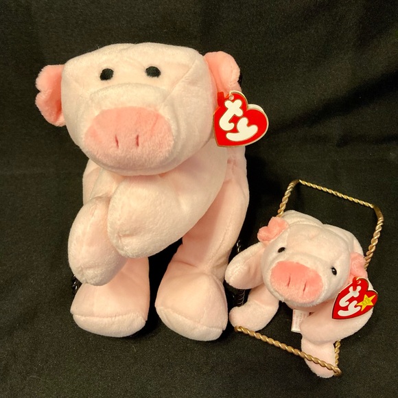 Ty “Squealer” beanie & “Oink” buddy set - Picture 2 of 10